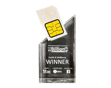 Award: Health and Wellbeing Winner mBillion (2018)